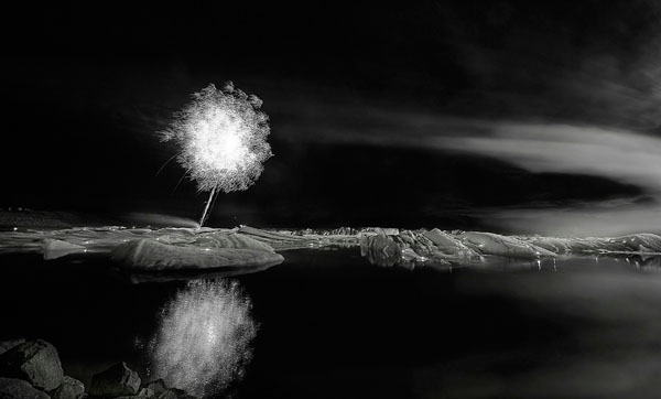 Photograph Johannes Frank Johannesson Fireworks On Ice on One Eyeland